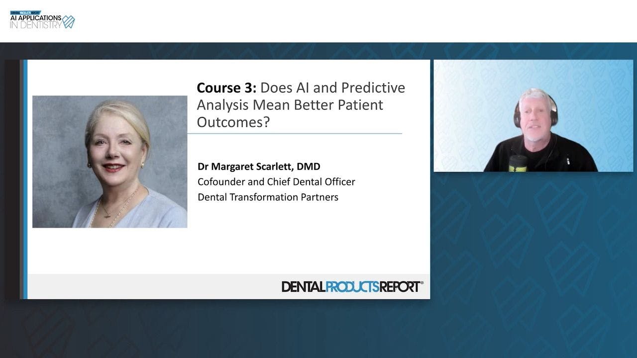 AI Applications in Dentistry – Course 3 – Does AI and Predictive Analysis Mean Better Patient Outcomes