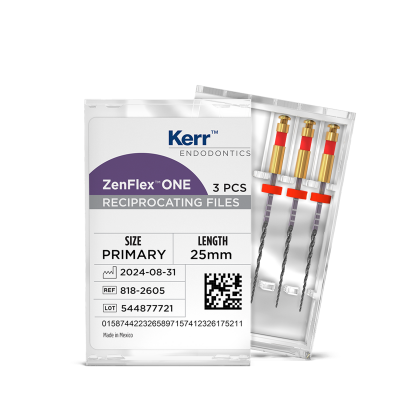 Kerr Dental Release New ZenFlex ONE Reciprocating File